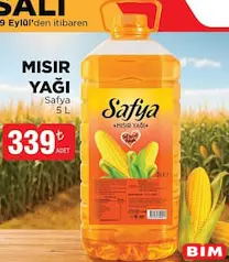 SAFYA MISIR YAĞI 5 L